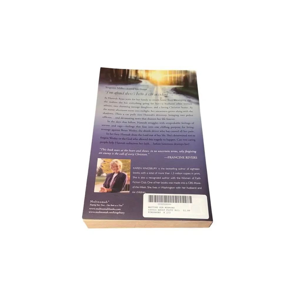 Waiting For Morning Karen Kingsbury Paperback